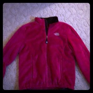 Pink North Face jacket
